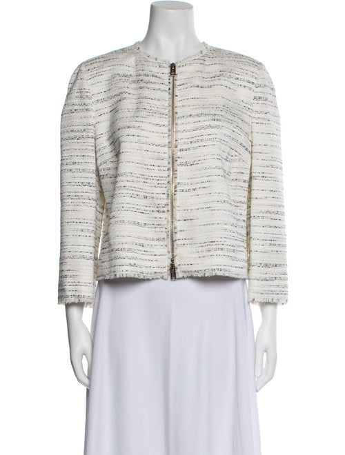 Giambattista Valli Tweed Pattern Evening Jacket