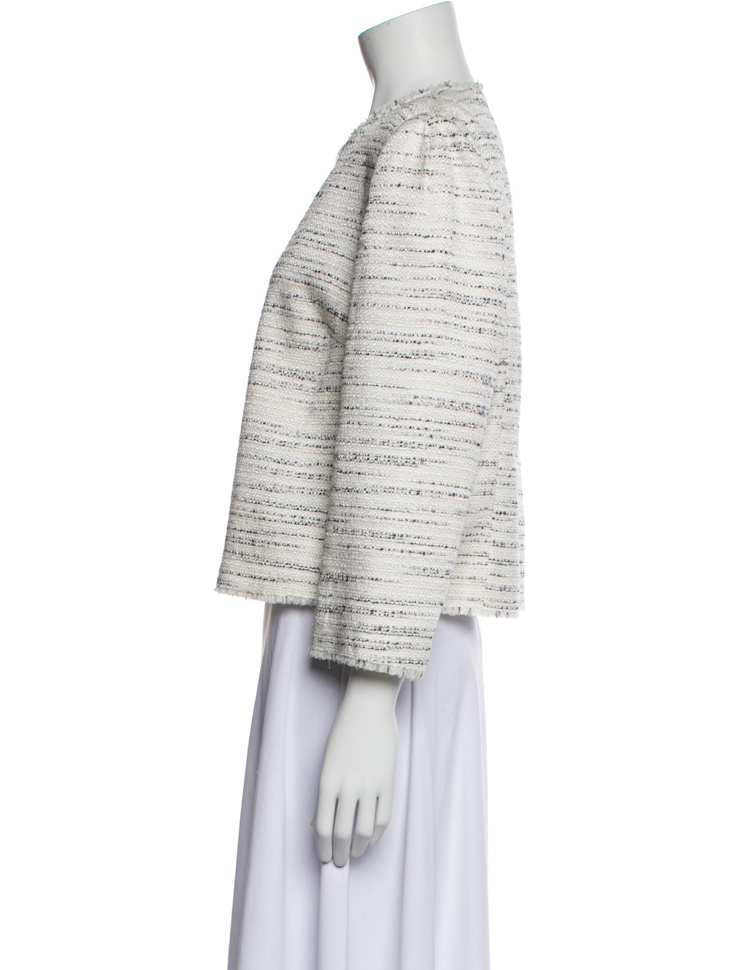 Giambattista Valli Tweed Pattern Evening Jacket