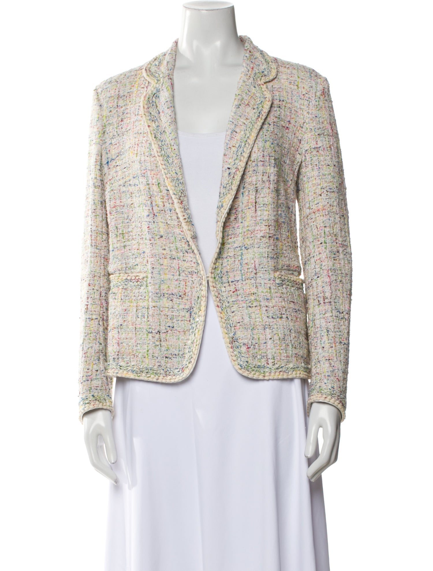 Giambattista Valli Plaid Print Blazer