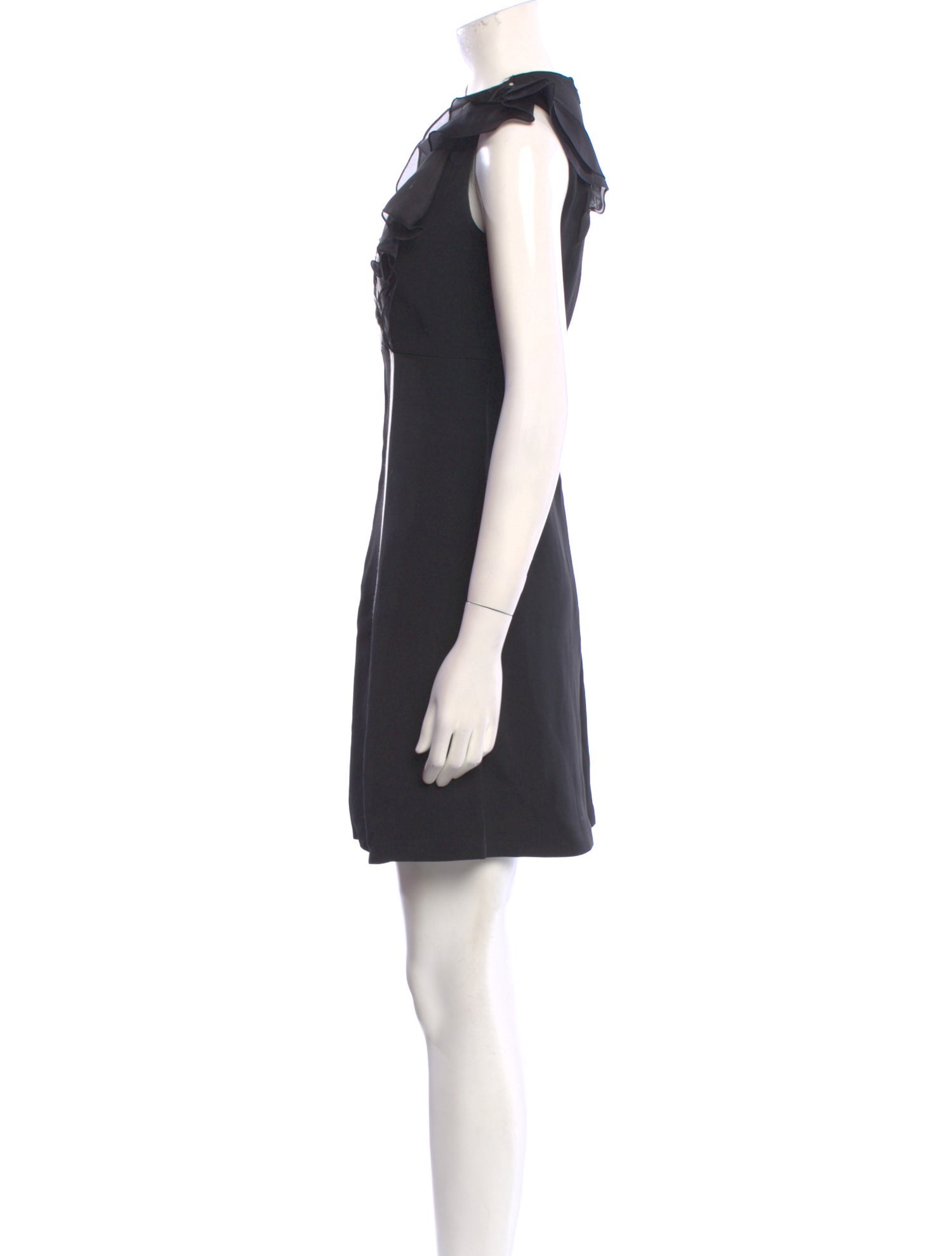 Giambattista Valli Crew Neck Mini Dress