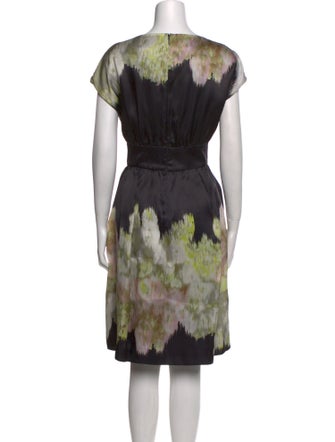 Giambattista Valli Silk Midi Length Dress