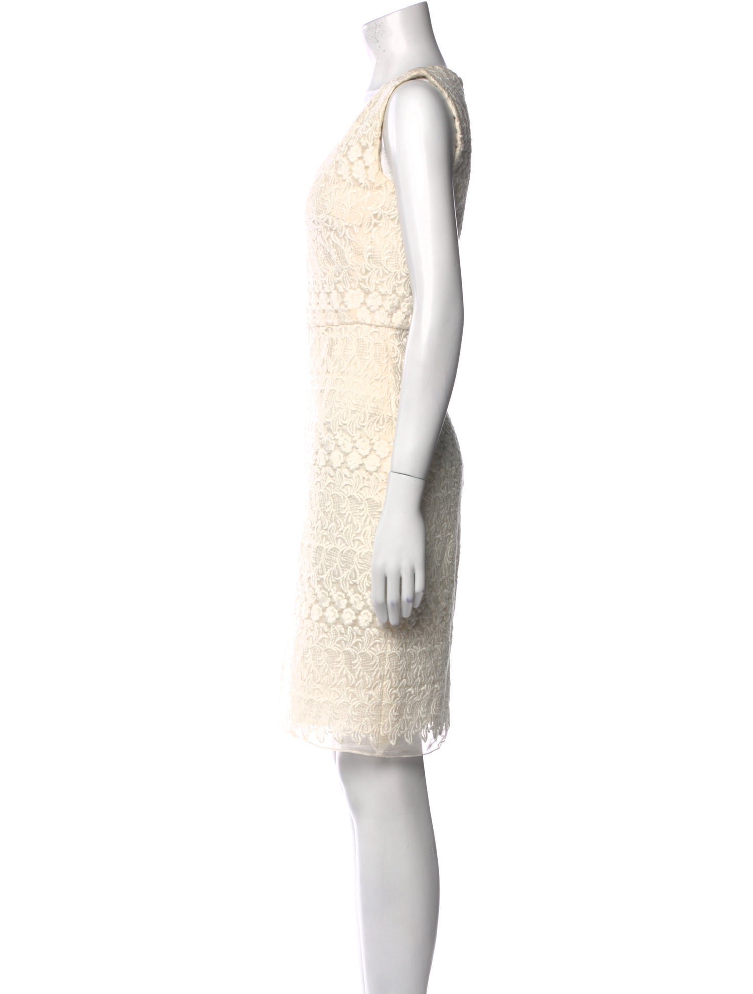 Giambattista Valli V-Neck Midi Length Dress