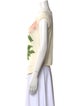 Giambattista Valli Cashmere Floral Print Sweater