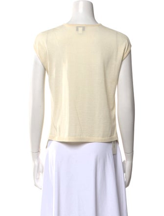 Giambattista Valli Cashmere Floral Print Sweater