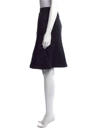 Giambattista Valli Glitter Accents Knee-Length Skirt