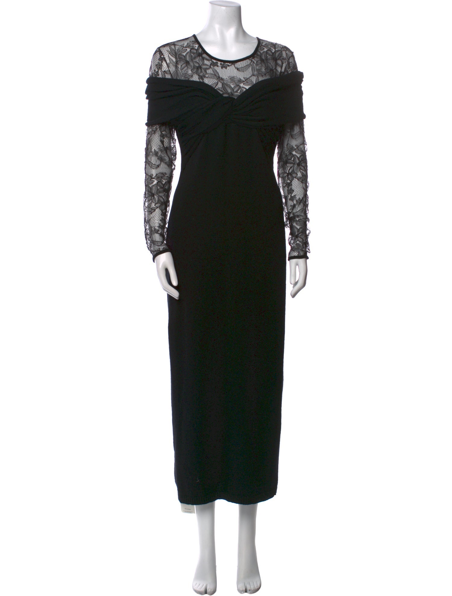 Giambattista Valli Virgin Wool Long Dress