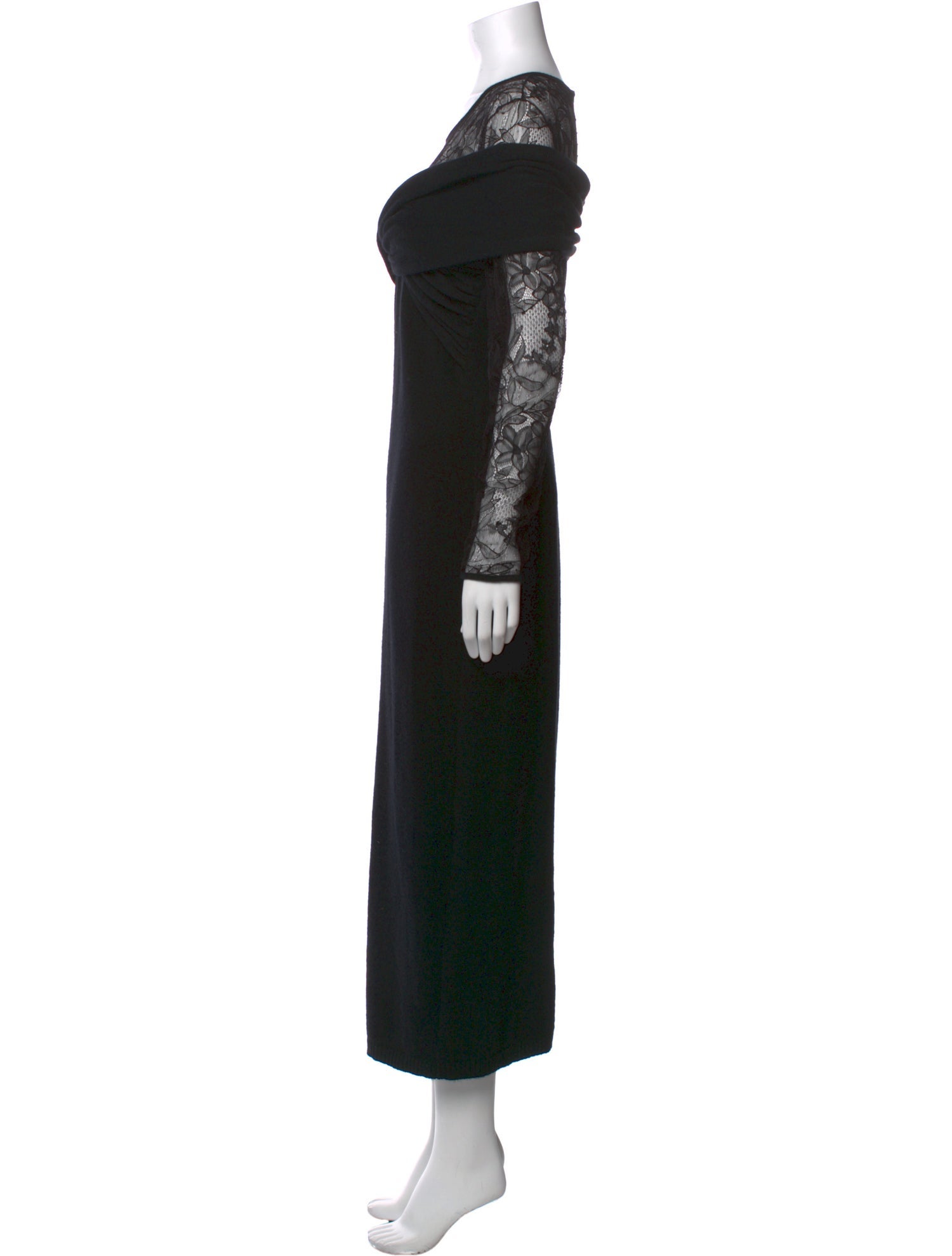 Giambattista Valli Virgin Wool Long Dress