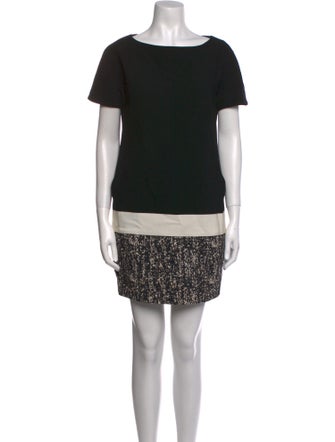 Giambattista Valli Virgin Wool Mini Dress