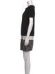 Giambattista Valli Virgin Wool Mini Dress