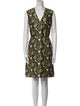 Giambattista Valli Floral Print Knee-Length Dress