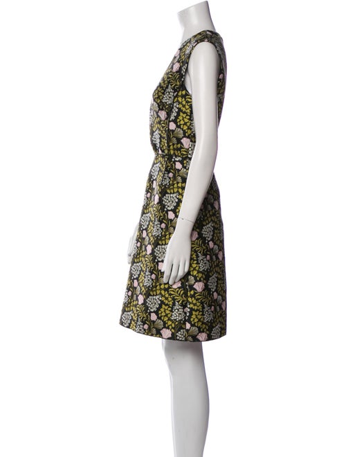 Giambattista Valli Floral Print Knee-Length Dress