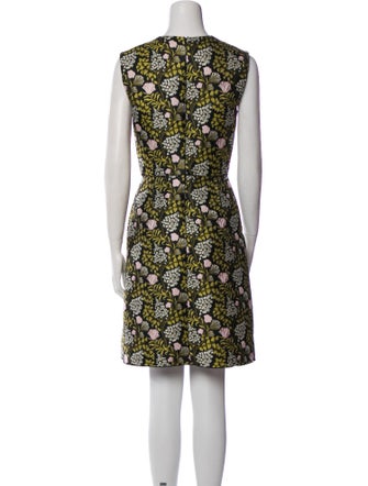 Giambattista Valli Floral Print Knee-Length Dress