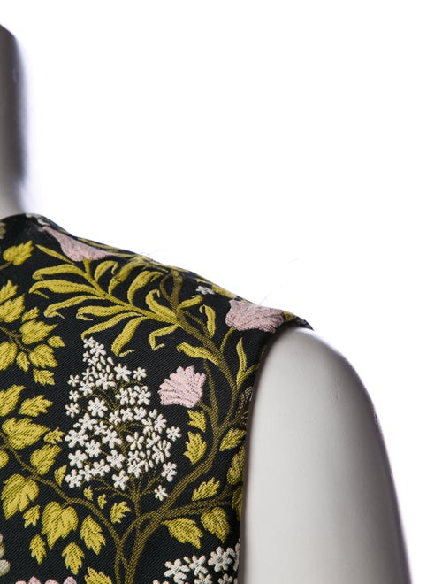 Giambattista Valli Floral Print Knee-Length Dress