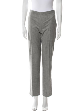 Giambattista Valli Virgin Wool Straight Leg Pants