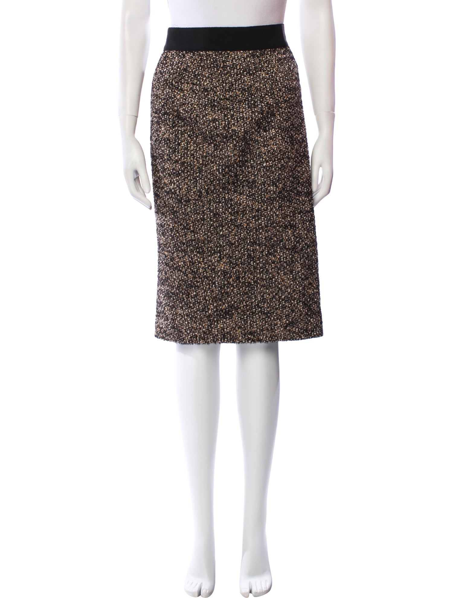 Giambattista Valli Printed Knee-Length Skirt