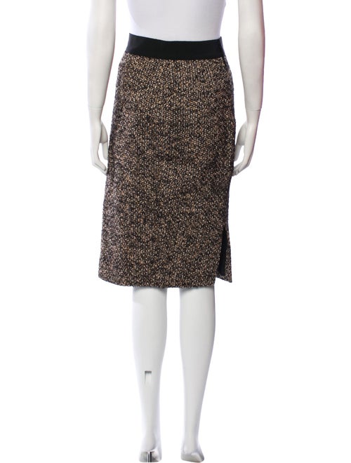 Giambattista Valli Printed Knee-Length Skirt