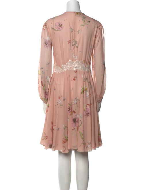 Giambattista Valli Floral Print Knee-Length Dress