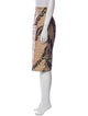 Giambattista Valli Silk Knee-Length Skirt