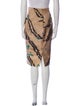 Giambattista Valli Silk Knee-Length Skirt