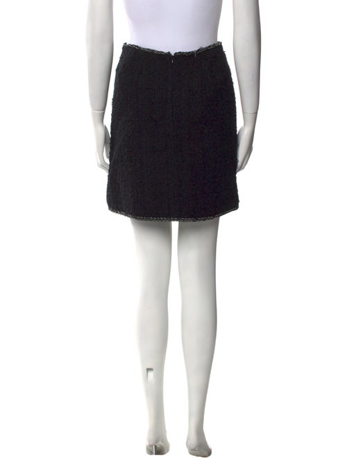 Giambattista Valli Braided Accents Mini Skirt