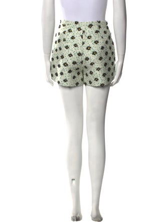 Giambattista Valli Floral Print Mini Shorts