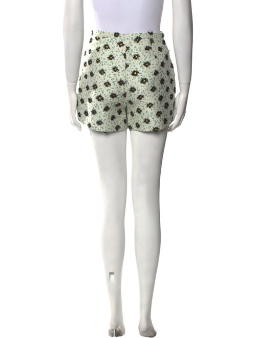 Giambattista Valli Floral Print Mini Shorts