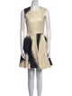 Giambattista Valli Wool Mini Dress
