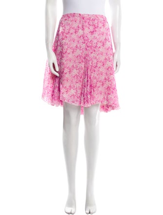 Giambattista Valli Floral Print Knee-Length Skirt