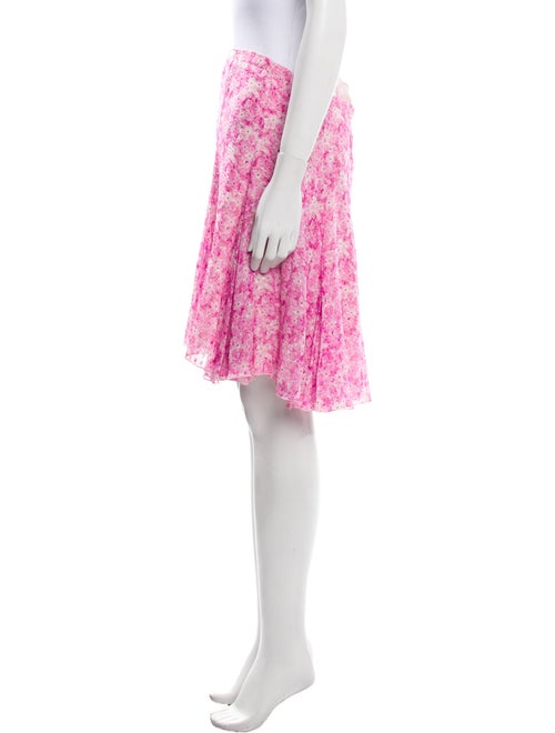 Giambattista Valli Floral Print Knee-Length Skirt
