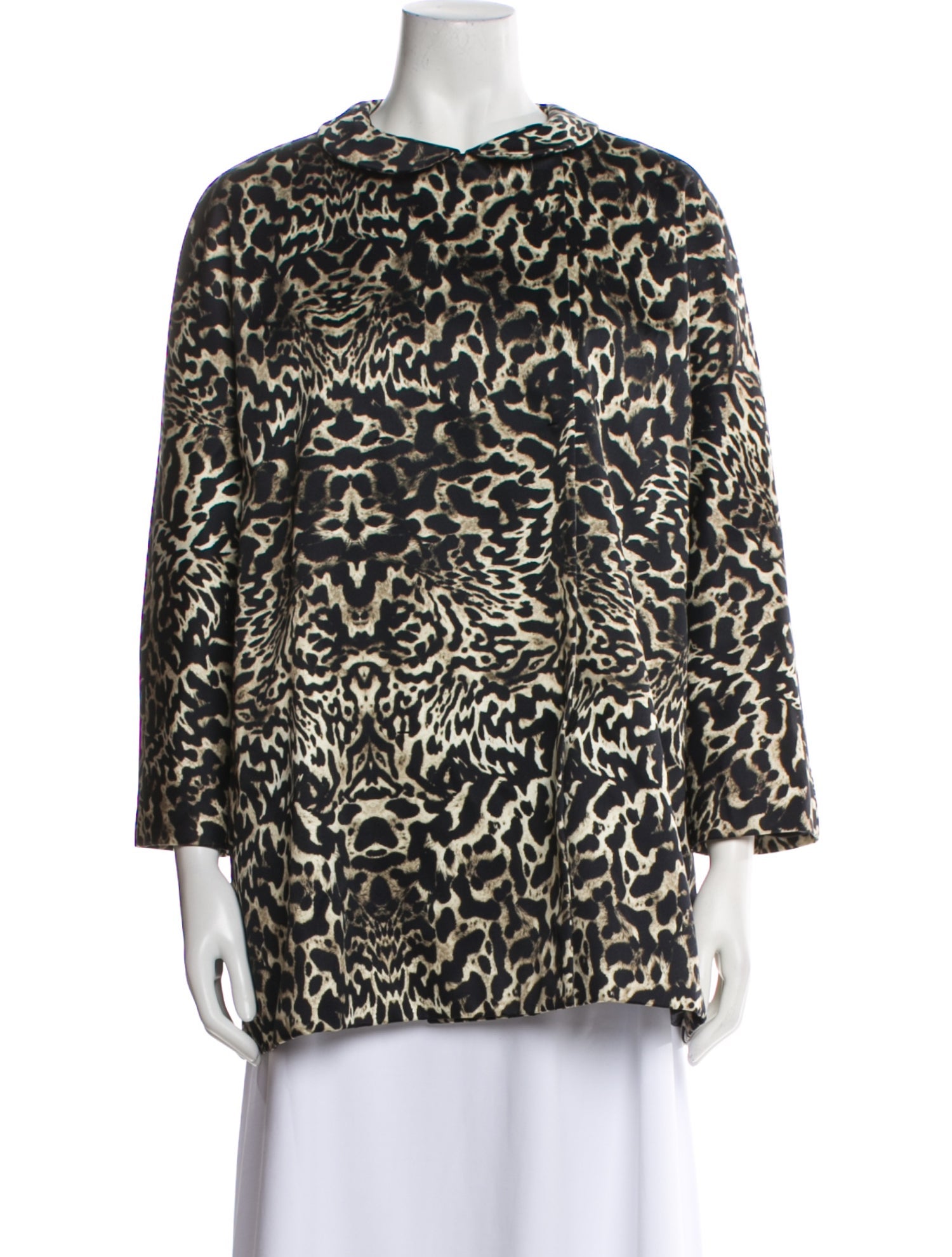 Giambattista Valli Animal Print Evening Jacket