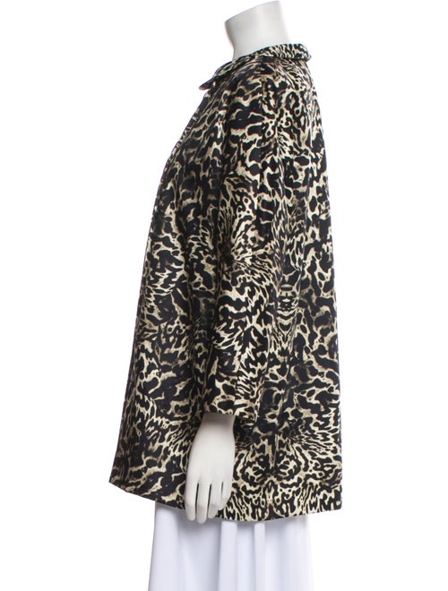 Giambattista Valli Animal Print Evening Jacket