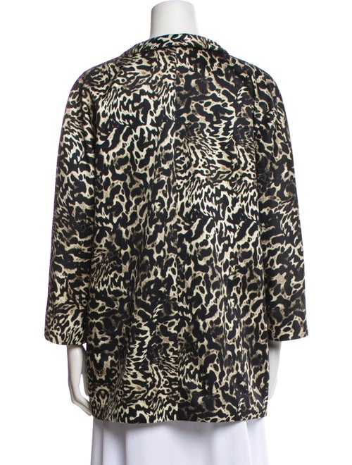 Giambattista Valli Animal Print Evening Jacket