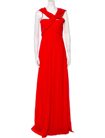 Giambattista Valli Cowl Neck Long Dress
