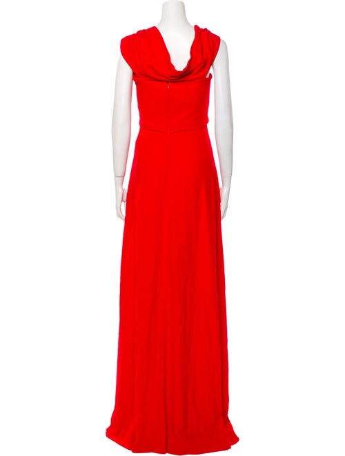 Giambattista Valli Cowl Neck Long Dress
