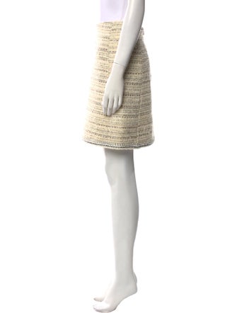 Giambattista Valli Tweed Pattern Mini Skirt