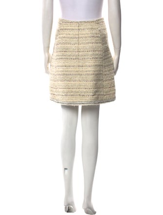 Giambattista Valli Tweed Pattern Mini Skirt
