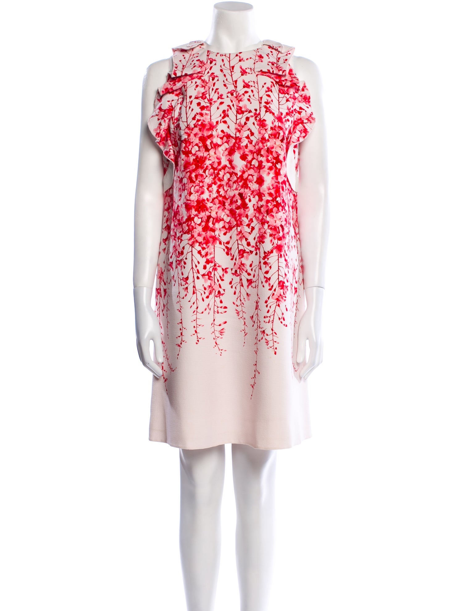 Giambattista Valli Floral Print Knee-Length Dress