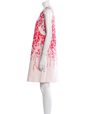 Giambattista Valli Floral Print Knee-Length Dress