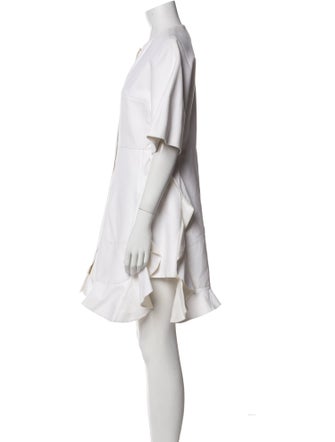 Giambattista Valli Crew Neck Mini Dress