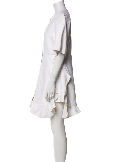 Giambattista Valli Crew Neck Mini Dress