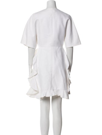 Giambattista Valli Crew Neck Mini Dress