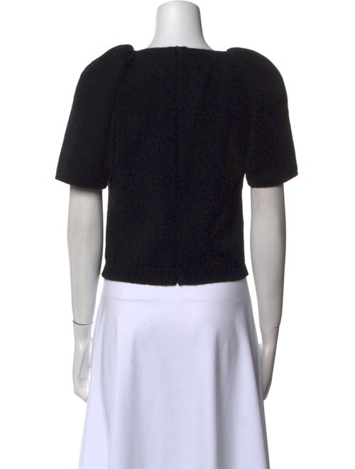 Giambattista Valli Camel Hair Bateau Neckline Sweater