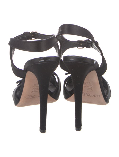 Giambattista Valli Satin Slingback Sandals