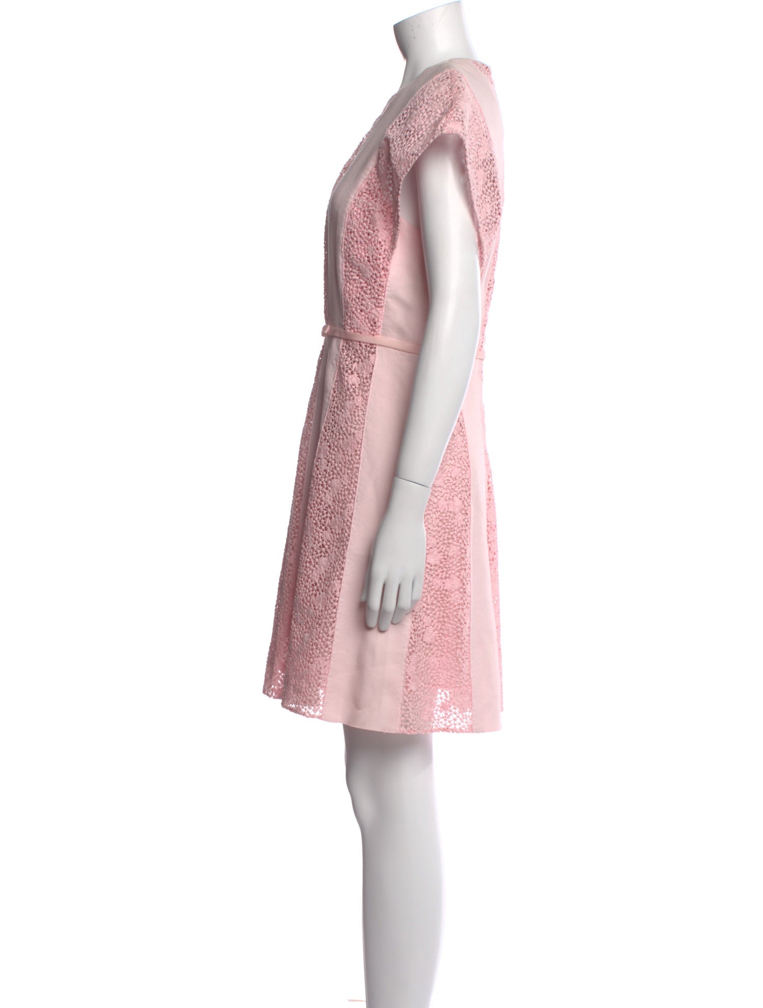 Giambattista Valli Crew Neck Mini Dress