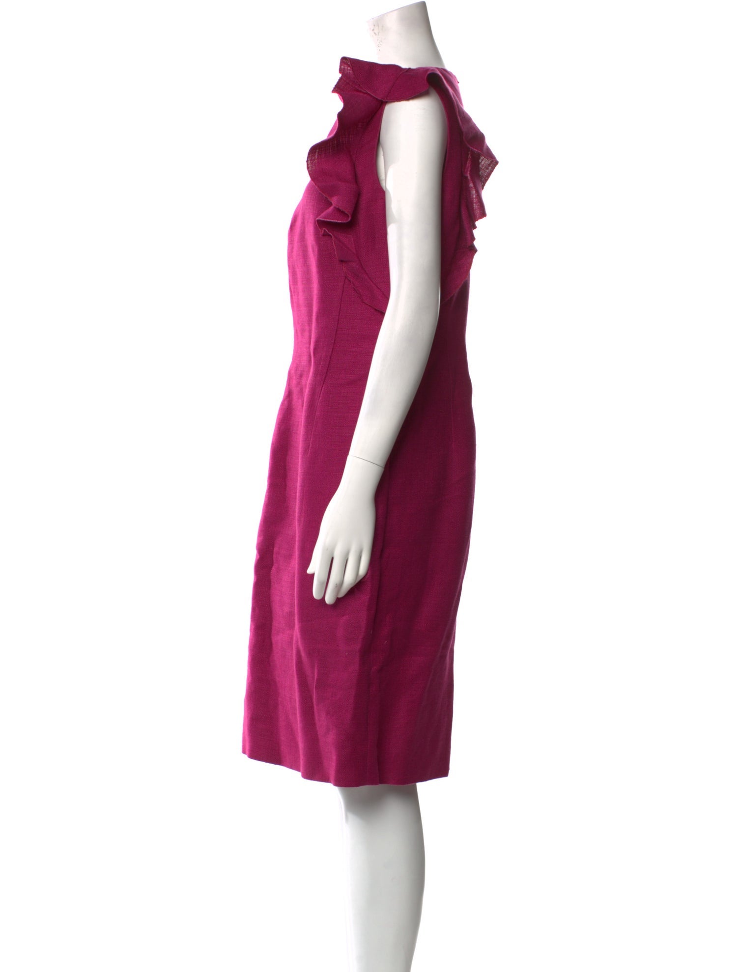Giambattista Valli Linen Knee-Length Dress