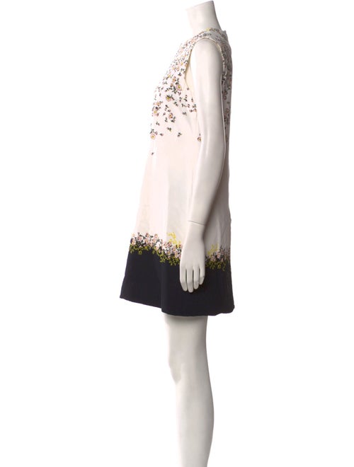 Giambattista Valli Floral Print Mini Dress