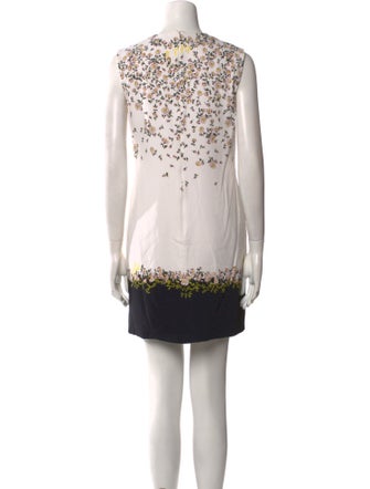 Giambattista Valli Floral Print Mini Dress