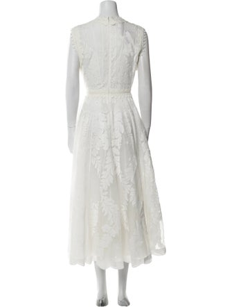 Giambattista Valli V-Neck Long Dress