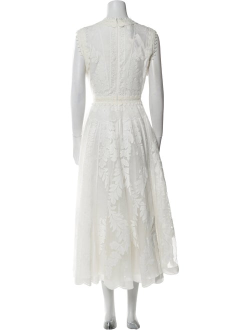 Giambattista Valli V-Neck Long Dress