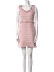Giambattista Valli Tweed Pattern Mini Dress